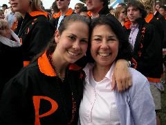 lucia and jane after p-rade
