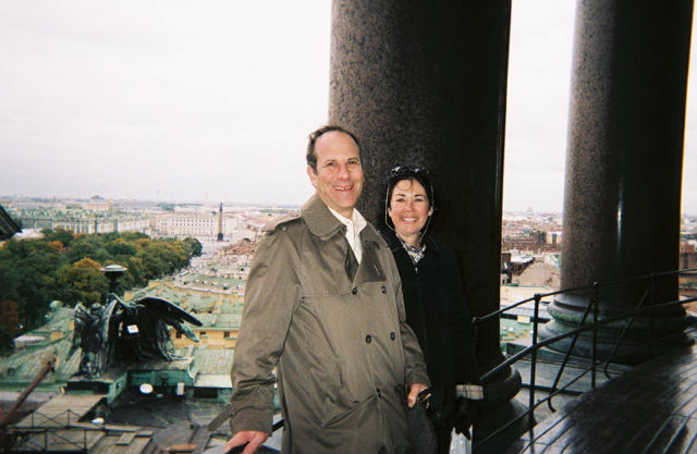 the tower over St. Petersburg
