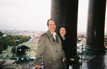 the tower over St. Petersburg