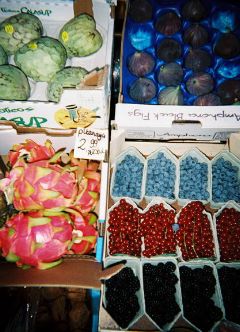 fruit stall, amsterdam